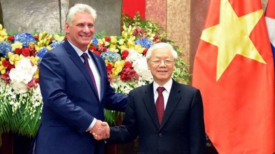Vietnam treasures traditional relations with Cuba: Party leader
